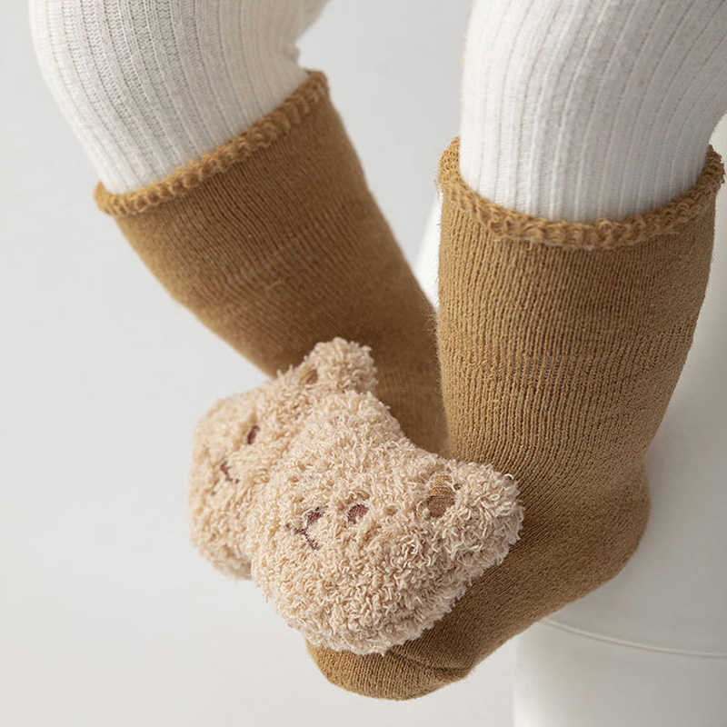 ถุงเท้าเด็กผ้าฝ้ายหนาอบอุ่นสบา - Unisex Baby Socks Non Slip บทวิจารณ์และราคา