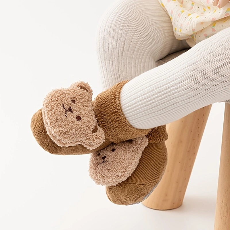 ถุงเท้าเด็กผ้าฝ้ายหนาอบอุ่นสบา - Unisex Baby Socks Non Slip บทวิจารณ์และราคา