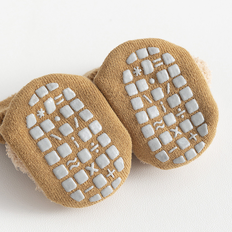 ถุงเท้าเด็กผ้าฝ้ายหนาอบอุ่นสบา - Unisex Baby Socks Non Slip บทวิจารณ์และราคา