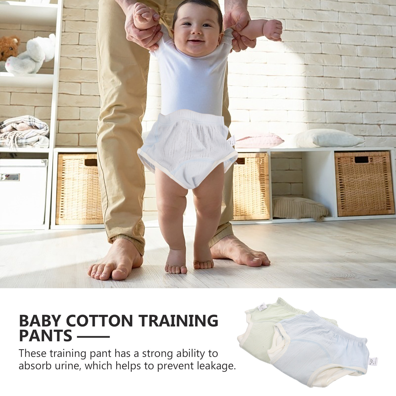 กางเกงฝึกขับถ่ายสำหรับเด็กเล็ก - Toddler Training Pants Leak Proof บทวิจารณ์และราคา