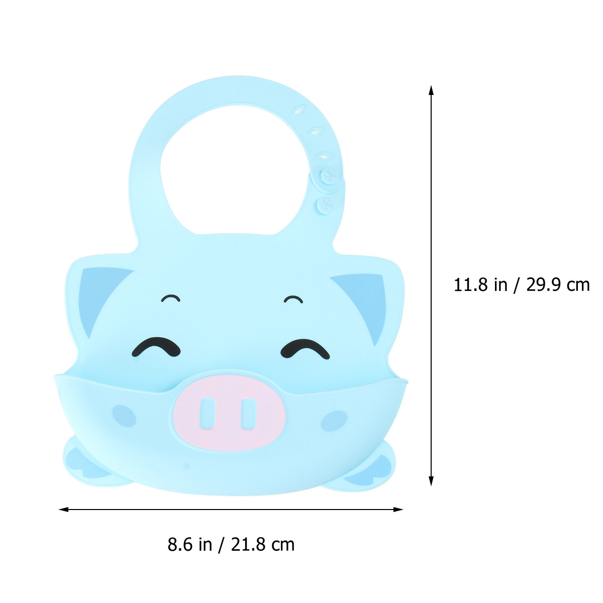 1 ชิ้น ผ้ากันเปื้อนซิลิโคนนุ่ม - Waterproof Baby Bibs Silicone บทวิจารณ์และราคา