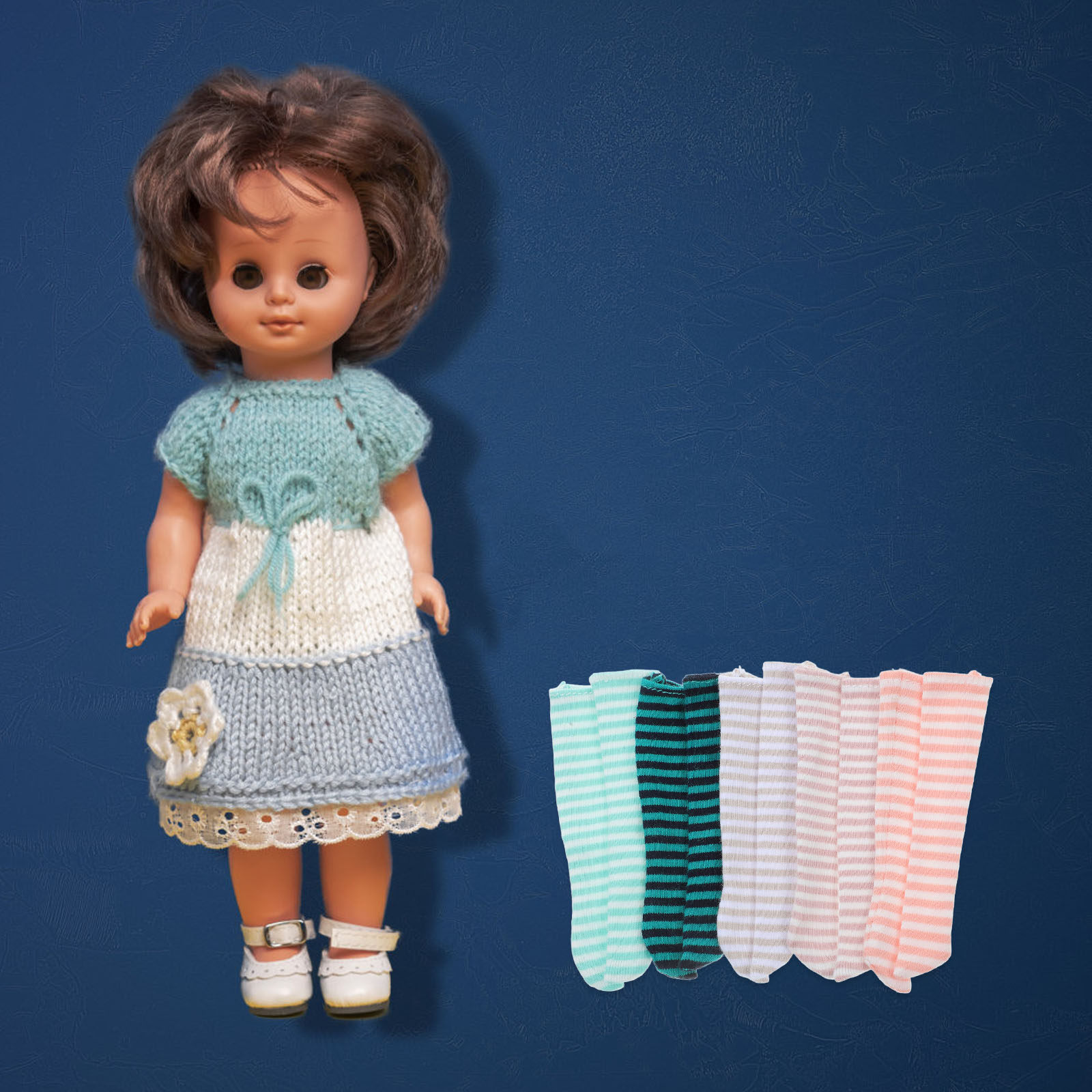 ถุงเท้าลายทาง 5 คู่ เสื้อผ้าเด - Baby Clothes บทวิจารณ์และราคา