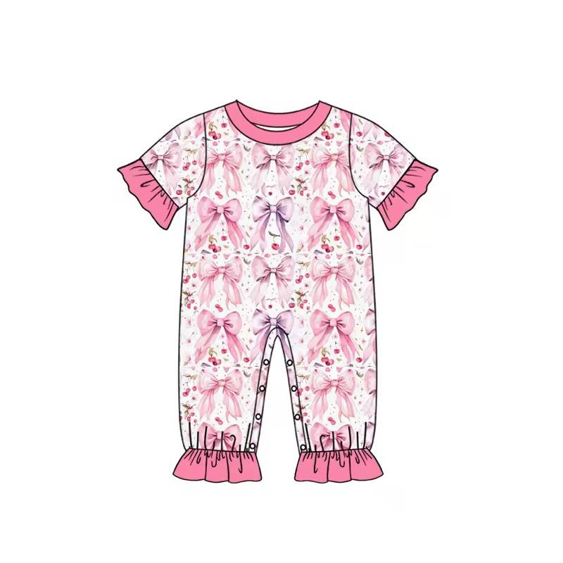 ชุดบอดี้สูทเด็กทารกแรกเกิดหญิง - Cotton Baby Onesies Zipper บทวิจารณ์และราคา