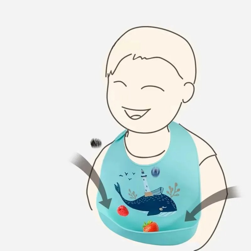 PANGDUBE ผ้ากันเปื้อนเด็กซิลิโ - Waterproof Baby Bibs Silicone บทวิจารณ์และราคา