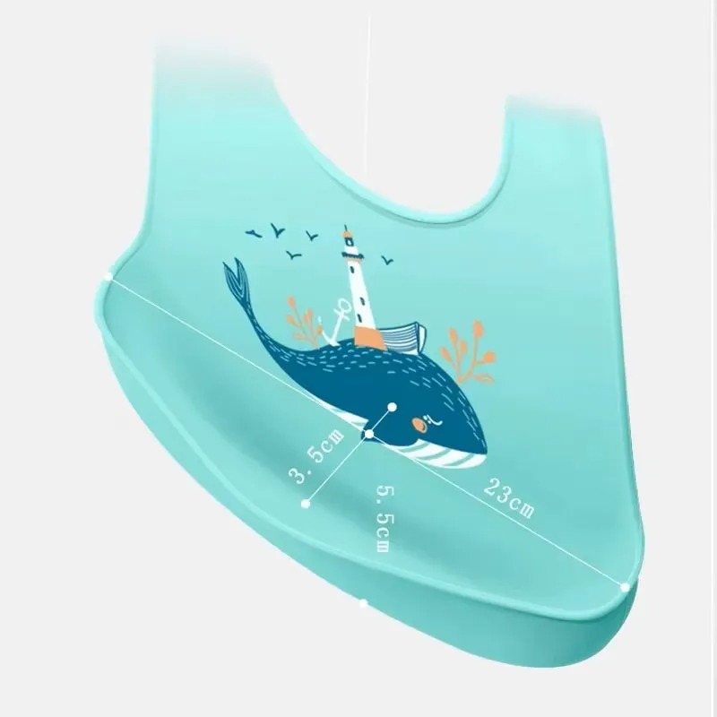 PANGDUBE ผ้ากันเปื้อนเด็กซิลิโ - Waterproof Baby Bibs Silicone บทวิจารณ์และราคา