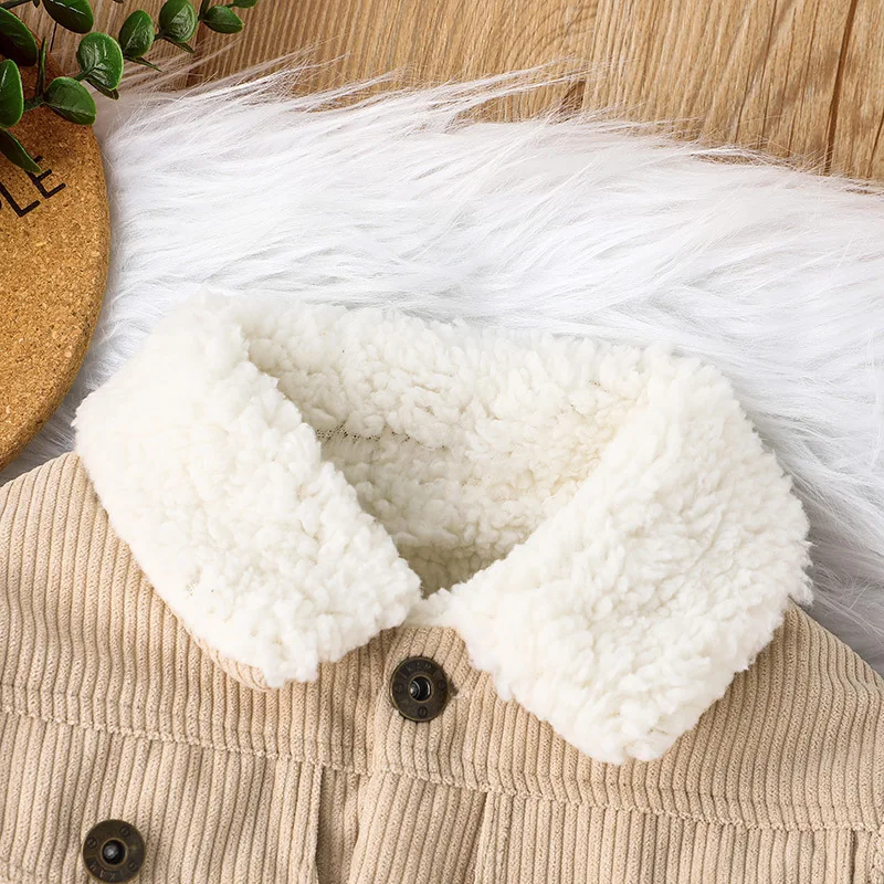 เสื้อแจ็คเก็ตผ้าลูกฟูกบุขนสำหร - Toddler Boy Winter Fleece Jacket บทวิจารณ์และราคา