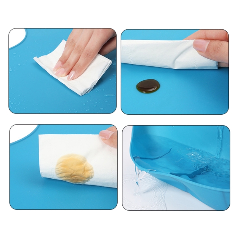 ผ้ากันเปื้อนซิลิโคนกันน้ำ กันน - Waterproof Baby Bibs Silicone บทวิจารณ์และราคา