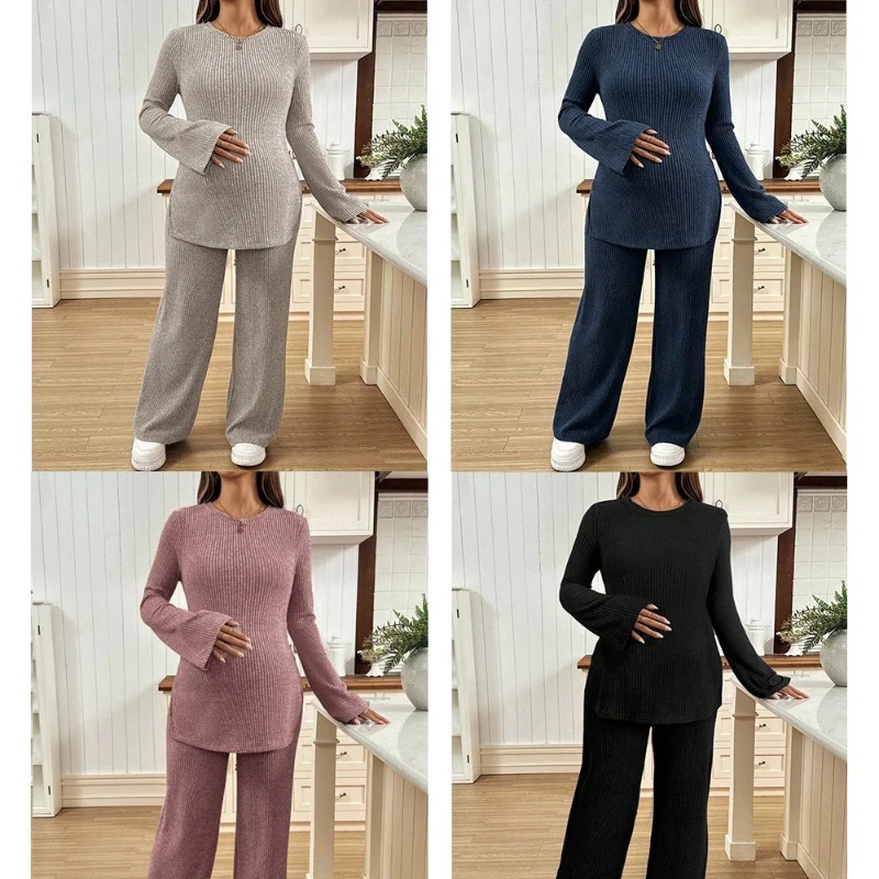 ชุดคลุมท้องถักนิตติ้ง เสื้อแขน - Maternity Wear บทวิจารณ์และราคา