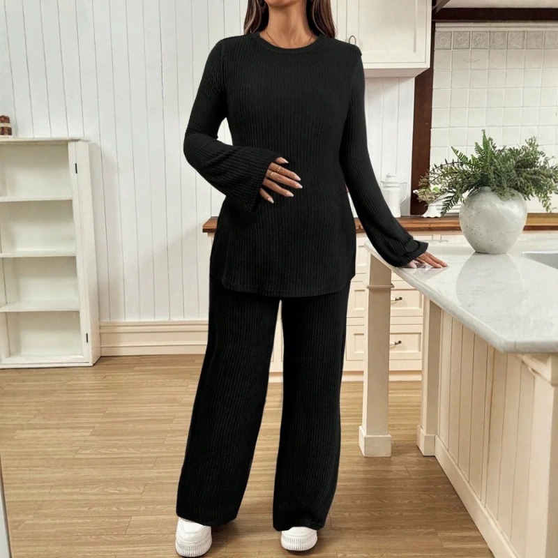 ชุดคลุมท้องถักนิตติ้ง เสื้อแขน - Maternity Wear บทวิจารณ์และราคา