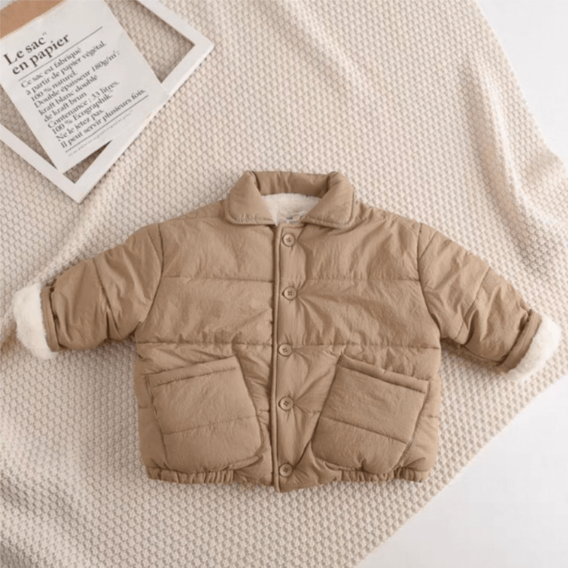 เด็กทารกขนแกะภายในเสื้อฤดูหนาว - Toddler Boy Winter Fleece Jacket บทวิจารณ์และราคา