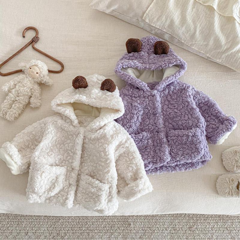 เสื้อโค้ทเด็กทารกชายหญิงน่ารัก - Toddler Boy Winter Fleece Jacket บทวิจารณ์และราคา