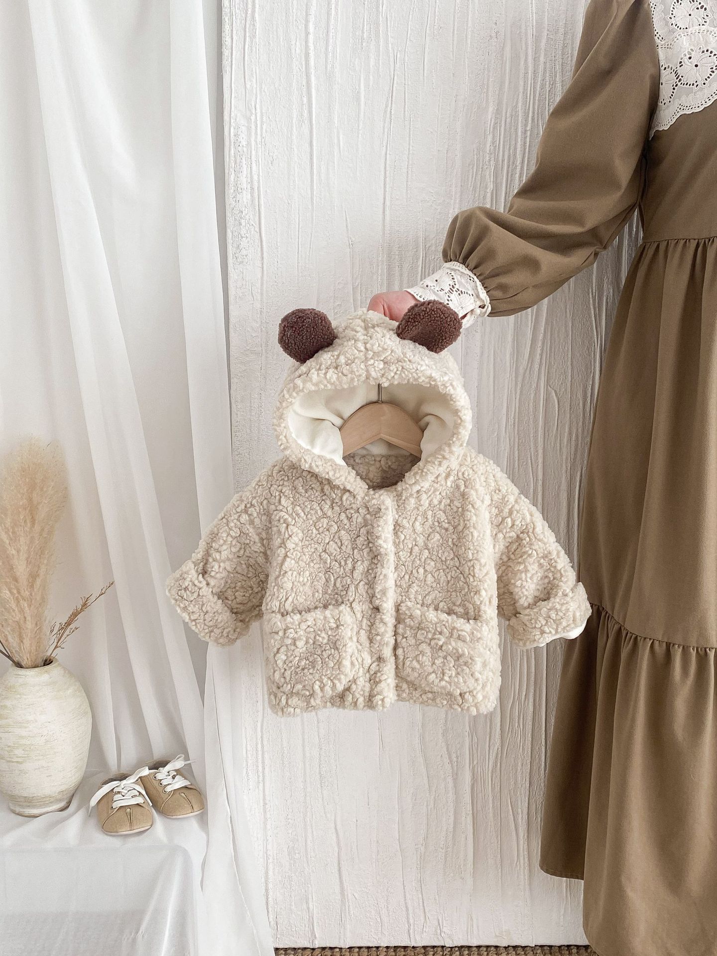 เสื้อโค้ทเด็กทารกชายหญิงน่ารัก - Toddler Boy Winter Fleece Jacket บทวิจารณ์และราคา